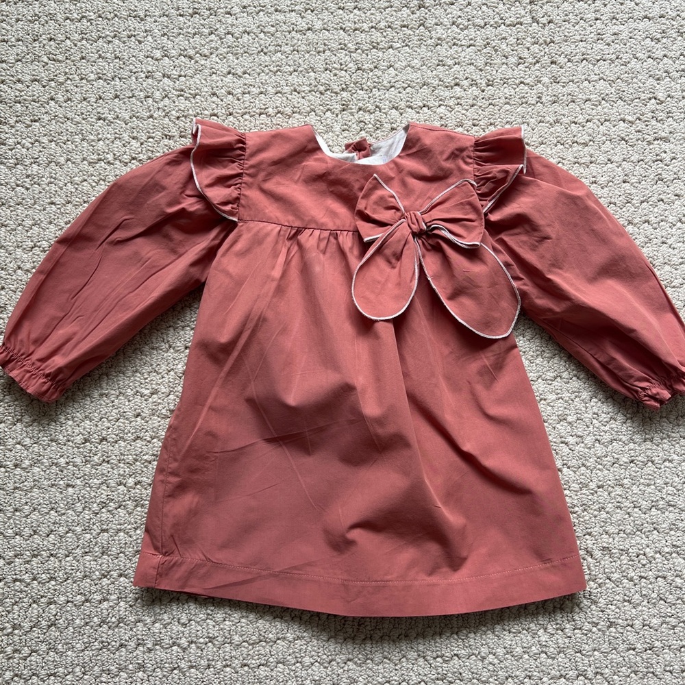 2T Bella Bliss Salmon Dress